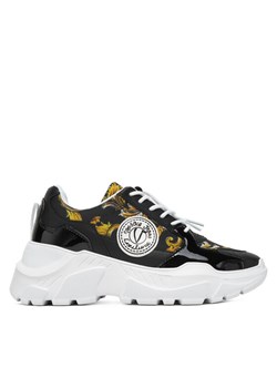 Versace Jeans Couture Sneakersy 78VA3SC7 Czarny ze sklepu MODIVO w kategorii Buty sportowe damskie - zdjęcie 183751378