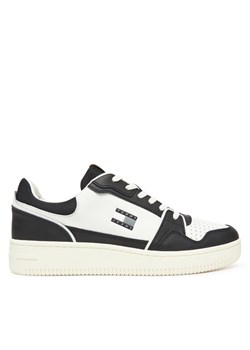 Tommy Jeans Sneakersy Tjm Retro Basket EM0EM01610 Biały ze sklepu MODIVO w kategorii Buty sportowe męskie - zdjęcie 183751445
