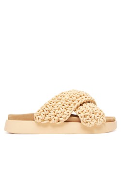 Inuikii Klapki Woven Strap Stones 70104-367 705 Beżowy ze sklepu MODIVO w kategorii Klapki damskie - zdjęcie 183751447