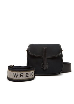 Weekend Max Mara Torebka Gapnew 2515511025650 Czarny ze sklepu MODIVO w kategorii Listonoszki - zdjęcie 183751617