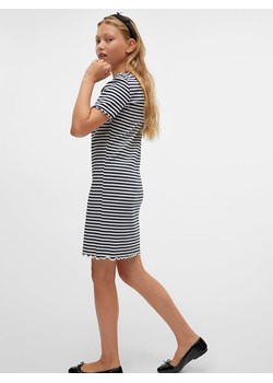 Vero Moda Girl Sukienka &quot;Vio&quot; w kolorze granatowo-białym ze sklepu Limango Polska w kategorii Sukienki dziewczęce - zdjęcie 183753968