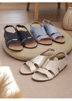 Royalfashion Damskie sandały na płaskiej podeszwie Solea Comfort ze sklepu royalfashion.pl w kategorii Sandały damskie - zdjęcie 183754496
