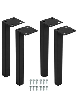 Komplet 4 metalowych nóżek do wiszącej szafki 20 cm L9-E62 ze sklepu Edinos.pl w kategorii Szafki i regały łazienkowe - zdjęcie 183756947