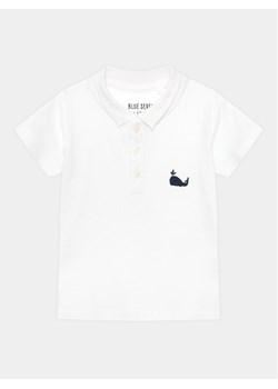 Blue Seven Polo 935024 X Biały Regular Fit ze sklepu MODIVO w kategorii Koszulki niemowlęce - zdjęcie 183757336