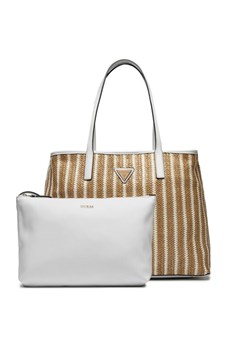 Guess Torebka Vikky II (RG) HWRG93 18290 Beżowy ze sklepu MODIVO w kategorii Torby Shopper bag - zdjęcie 183757356