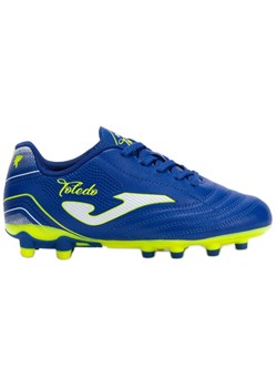 Buty piłkarskie Joma Toledo 2504 Fg Jr TOJW2504FG niebieskie ze sklepu ButyModne.pl w kategorii Buty sportowe dziecięce - zdjęcie 183758436
