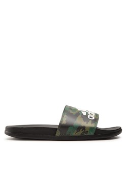 adidas Klapki adilette Comfort GW9647 Zielony ze sklepu MODIVO w kategorii Klapki męskie - zdjęcie 183758766