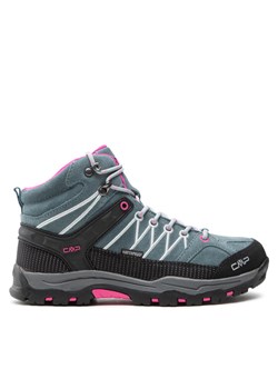 CMP Trekkingi Kids Rigel Mid Trekking Shoes Wp 3Q12944J Niebieski ze sklepu MODIVO w kategorii Buty trekkingowe dziecięce - zdjęcie 183758787