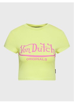 Von Dutch T-Shirt Arta 6230061 Zielony Regular Fit ze sklepu MODIVO w kategorii Bluzki damskie - zdjęcie 183758799