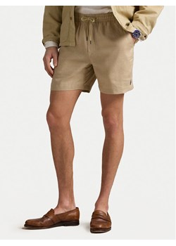Polo Ralph Lauren Szorty materiałowe 710958586002 Beżowy Classic Fit ze sklepu MODIVO w kategorii Spodenki męskie - zdjęcie 183764945