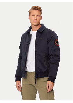 Aeronautica Militare Kurtka bomber 242AB2190CT3376 Granatowy Regular Fit ze sklepu MODIVO w kategorii Kurtki męskie - zdjęcie 183765009