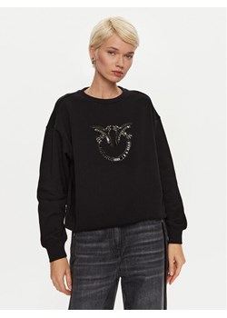 PINKO Bluza Nelly 100534 A24F Czarny Regular Fit ze sklepu MODIVO w kategorii Bluzy damskie - zdjęcie 183765115
