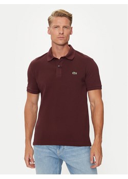 Lacoste Polo PH4012 Bordowy Slim Fit ze sklepu MODIVO w kategorii T-shirty męskie - zdjęcie 183765129