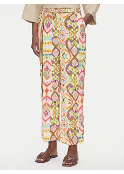 LOLA CASADEMUNT Spodnie materiałowe LS2514017 Kolorowy Relaxed Fit ze sklepu MODIVO w kategorii Spodnie damskie - zdjęcie 183765136