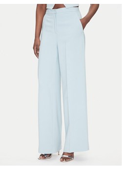 PINKO Spodnie materiałowe Pergamino 100331 A20Q Błękitny Regular Fit ze sklepu MODIVO w kategorii Spodnie damskie - zdjęcie 183765228