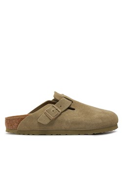 Birkenstock Klapki Boston Leve 1025844 Zielony ze sklepu MODIVO w kategorii Klapki damskie - zdjęcie 183765229