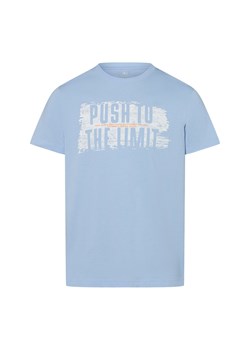 Nils Sundström Koszulka męska Mężczyźni Bawełna jasnoniebieski nadruk ze sklepu vangraaf w kategorii T-shirty męskie - zdjęcie 183766989