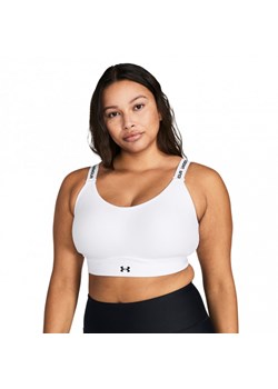 Biustonosz treningowy Under Armour UA Infinity Mid 2.0 Bra - biały ze sklepu Sportstylestory.com w kategorii Biustonosze - zdjęcie 183768629