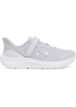 Dziewczęce buty do biegania Under Armour UA GPS Pursuit 4 AC - szare ze sklepu Sportstylestory.com w kategorii Buty sportowe dziecięce - zdjęcie 183768849
