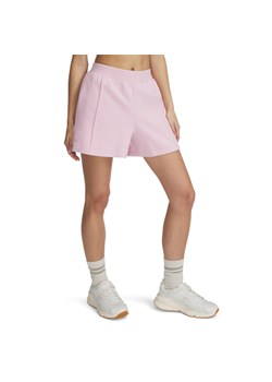 Damskie spodenki dresowe Under Armour UA Unstoppable Fleece Short - różowe ze sklepu Sportstylestory.com w kategorii Szorty - zdjęcie 183768909