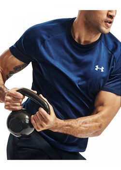 Męska koszulka treningowa UNDER ARMOUR Tech 2.0 SS Tee - granatowa ze sklepu Sportstylestory.com w kategorii T-shirty męskie - zdjęcie 183768945