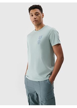 4F Koszulka w kolorze błękitnym ze sklepu Limango Polska w kategorii T-shirty męskie - zdjęcie 183770259