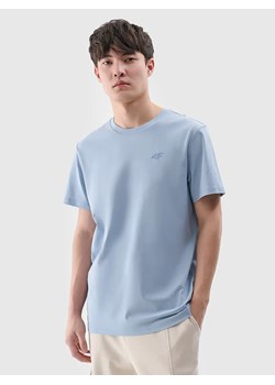 4F Koszulka w kolorze błękitnym ze sklepu Limango Polska w kategorii T-shirty męskie - zdjęcie 183770368