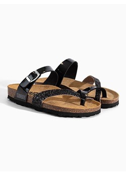 Sunbay Japonki &quot;Tulipe&quot; w kolorze czarnym ze sklepu Limango Polska w kategorii Klapki damskie - zdjęcie 183770657