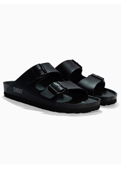 Sunbay Klapki &quot;Trefle&quot; w kolorze czarnym ze sklepu Limango Polska w kategorii Klapki damskie - zdjęcie 183770669