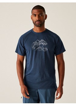 Regatta Koszulka funkcyjna &quot;Escade&quot; w kolorze granatowym ze sklepu Limango Polska w kategorii T-shirty męskie - zdjęcie 183771157