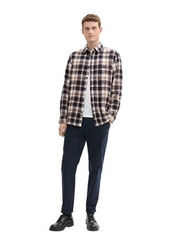 Tom Tailor Koszula - Regular fit - w kolorze czarno-jasnobrązowym ze sklepu Limango Polska w kategorii Koszule męskie - zdjęcie 183771685