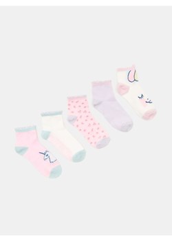 Sinsay - Skarpetki z motywem jednorożca 5 pack - wielobarwny ze sklepu Sinsay w kategorii Skarpetki dziecięce - zdjęcie 183774815