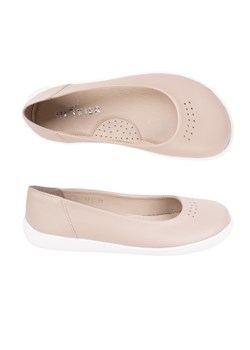 BAREFOOT Damskie CZÓŁENKA minimalistyczne wsuwane 1771POL MINI beżowe ze sklepu butyolivier w kategorii Półbuty damskie - zdjęcie 183774987