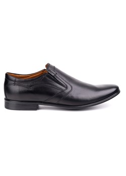 Buty męskie skórzane wizytowe 1035 czarne ze sklepu butyolivier w kategorii Buty eleganckie męskie - zdjęcie 183774989