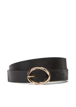 Pasek Damski Tommy Hilfiger Th Chic 2.5 AW0AW17932 Czarny ze sklepu eobuwie.pl w kategorii Paski damskie - zdjęcie 183775248