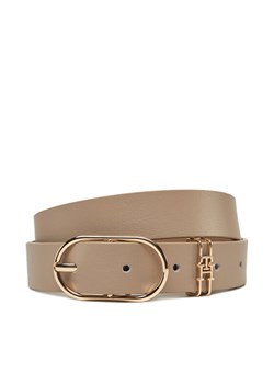 Pasek Damski Tommy Hilfiger Feminine 2.5 AW0AW17494 Écru ze sklepu eobuwie.pl w kategorii Paski damskie - zdjęcie 183775258