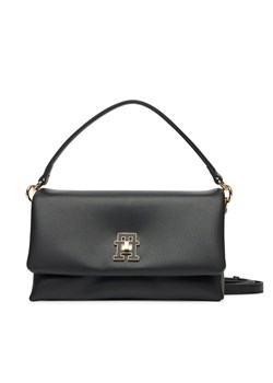Torebka Tommy Hilfiger Th Modern Conv Crossover AW0AW17465 Czarny ze sklepu eobuwie.pl w kategorii Listonoszki - zdjęcie 183775269
