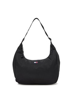 Torebka Tommy Jeans Tjw Urban Large AW0AW17569 Czarny ze sklepu eobuwie.pl w kategorii Torby Shopper bag - zdjęcie 183775279