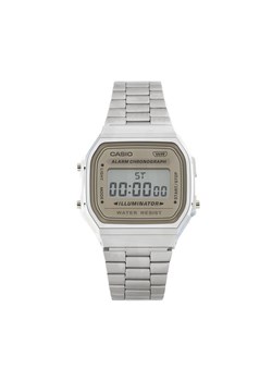 Zegarek Casio A168WA-8AYES Srebrny ze sklepu eobuwie.pl w kategorii Zegarki - zdjęcie 183775286