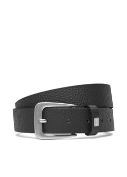 Pasek Damski Tommy Jeans Tjw Heritage Leather Belt 3.0 AW0AW17586 Czarny ze sklepu eobuwie.pl w kategorii Paski damskie - zdjęcie 183775327