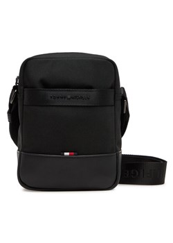 Saszetka Tommy Hilfiger Th Nylon Travel Mini Reporter AM0AM13472 Czarny ze sklepu eobuwie.pl w kategorii Torby męskie - zdjęcie 183775397