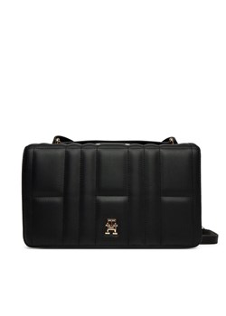 Torebka Tommy Hilfiger Th Feminine Conv Crossover AW0AW17454 Czarny ze sklepu eobuwie.pl w kategorii Listonoszki - zdjęcie 183775409