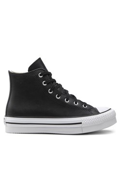 Trampki Converse Ctas Eva Lift Hi A02485C Czarny ze sklepu eobuwie.pl w kategorii Trampki damskie - zdjęcie 183775416