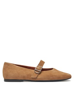 Baleriny Vagabond Shoemakers Jolin 5608-040-28 Brązowy ze sklepu eobuwie.pl w kategorii Balerinki - zdjęcie 183775425