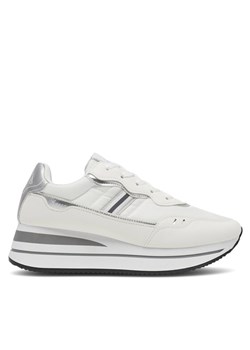 Sneakersy Kappa Logo Reely 351H2TW Biały ze sklepu eobuwie.pl w kategorii Buty sportowe damskie - zdjęcie 183775576