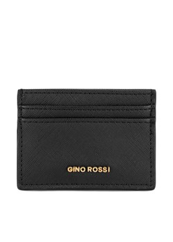 Etui na karty kredytowe Gino Rossi QYL0023 Czarny ze sklepu eobuwie.pl w kategorii Portfele damskie - zdjęcie 183775578
