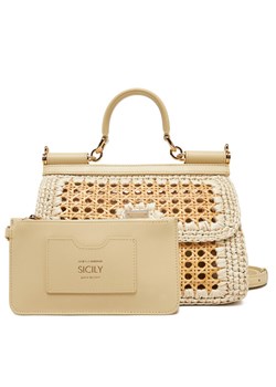Torebka Dolce&Gabbana BB7652 AV888 Beżowy - id: 0000305314765 - marki Dolce & Gabbana - 183775585 Torebka Dolce&Gabbana BB7652 AV888 Beżowy ze sklepu eobuwie.pl w kategorii Torby letnie - zdjęcie 183775585