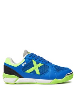 Buty do piłki nożnej Munich One Kid 66 1431066 Niebieski ze sklepu eobuwie.pl w kategorii Buty sportowe dziecięce - zdjęcie 183775587