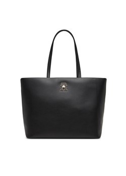 Torebka Tommy Hilfiger AW0AW17528 Czarny ze sklepu eobuwie.pl w kategorii Torby Shopper bag - zdjęcie 183775637