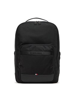 Plecak Tommy Hilfiger Th Nylon Travel Backpack AM0AM13469 Czarny ze sklepu eobuwie.pl w kategorii Plecaki - zdjęcie 183775649